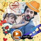 Father's Day Video Maker 2023 图标