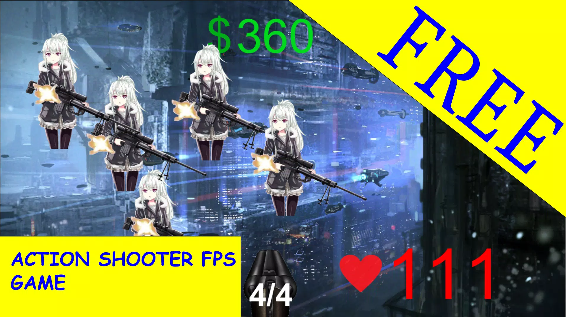 Cyberpunk 2077 Cyber City Shooter RPG anime APK pour Android Télécharger