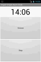 Stupid Simple Alarm Clock ภาพหน้าจอ 1