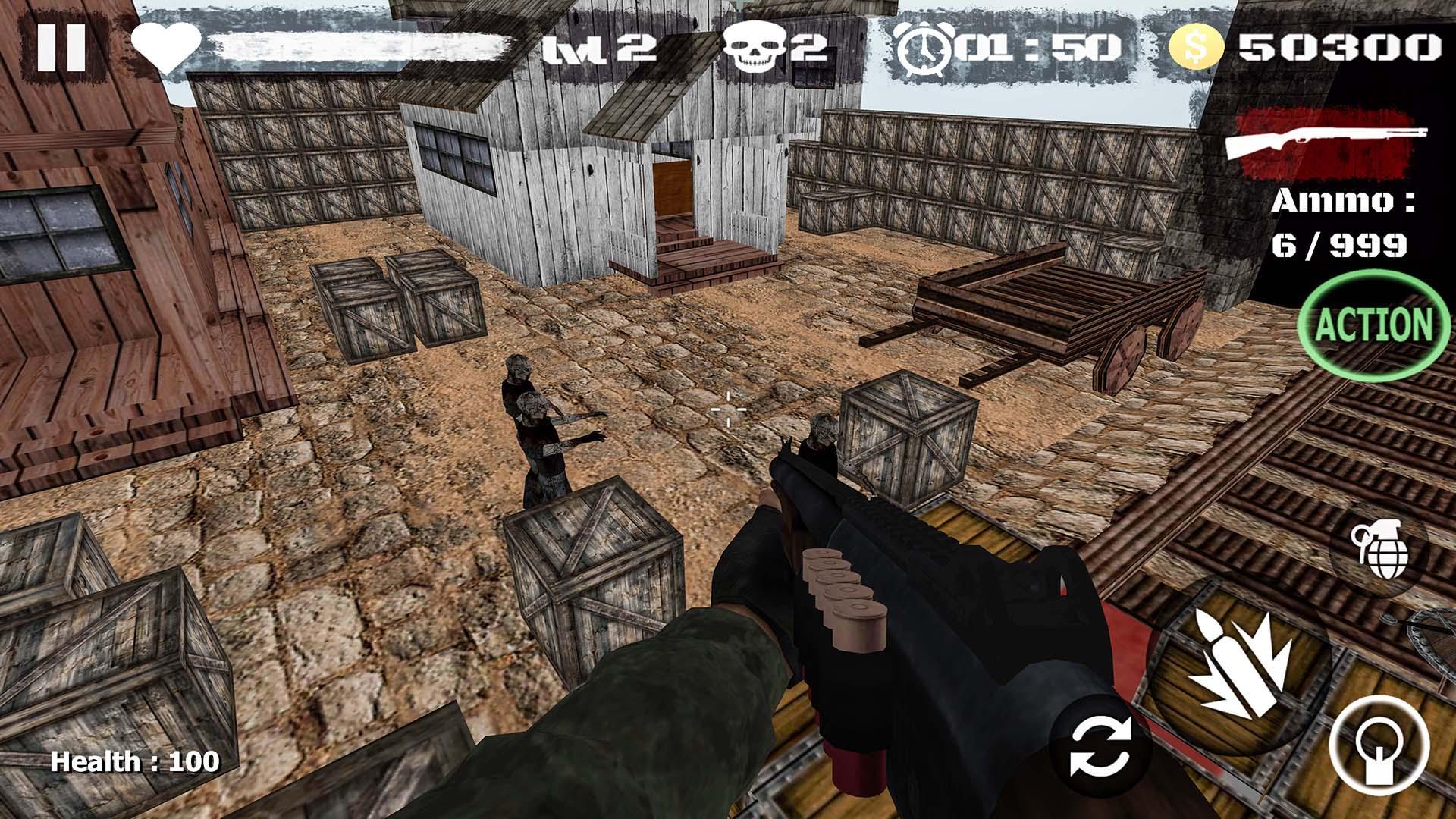 Zombie Shooter Frontier : OPS Encounter Trigger for Android ... - 