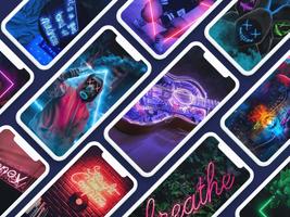 Neon wallpapers HD 4K پوسٹر