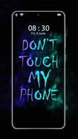 Don't touch my phone Affiche