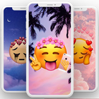 ikon Funny Emoji Wallpapers - Smile