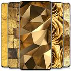 Golden wallpaper HD icon