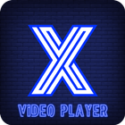 X Video Player ícone