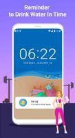 Drink Water: Water Tracker, Water Reminder App Affiche