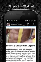 ABS Workout For Men:Hors ligne capture d'écran 1