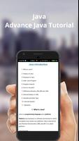 Java Advance Java Tutorial capture d'écran 1