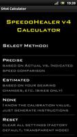 Speedo Healer Calculator poster