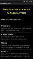 Speedo Healer Calculator Affiche