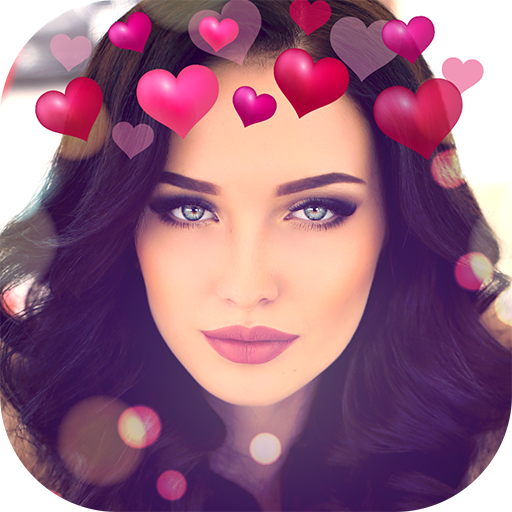 Heart Crown Photo Editor - Kawaii Camera Filters