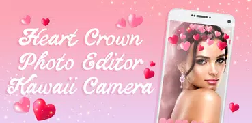 Corona del Cuore Kawaii Editor di Foto