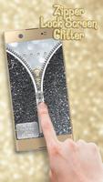 Zipper Lock Screen Glitter screenshot 2