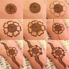 Henna-Tutorial Schritt für Schritt Zeichen