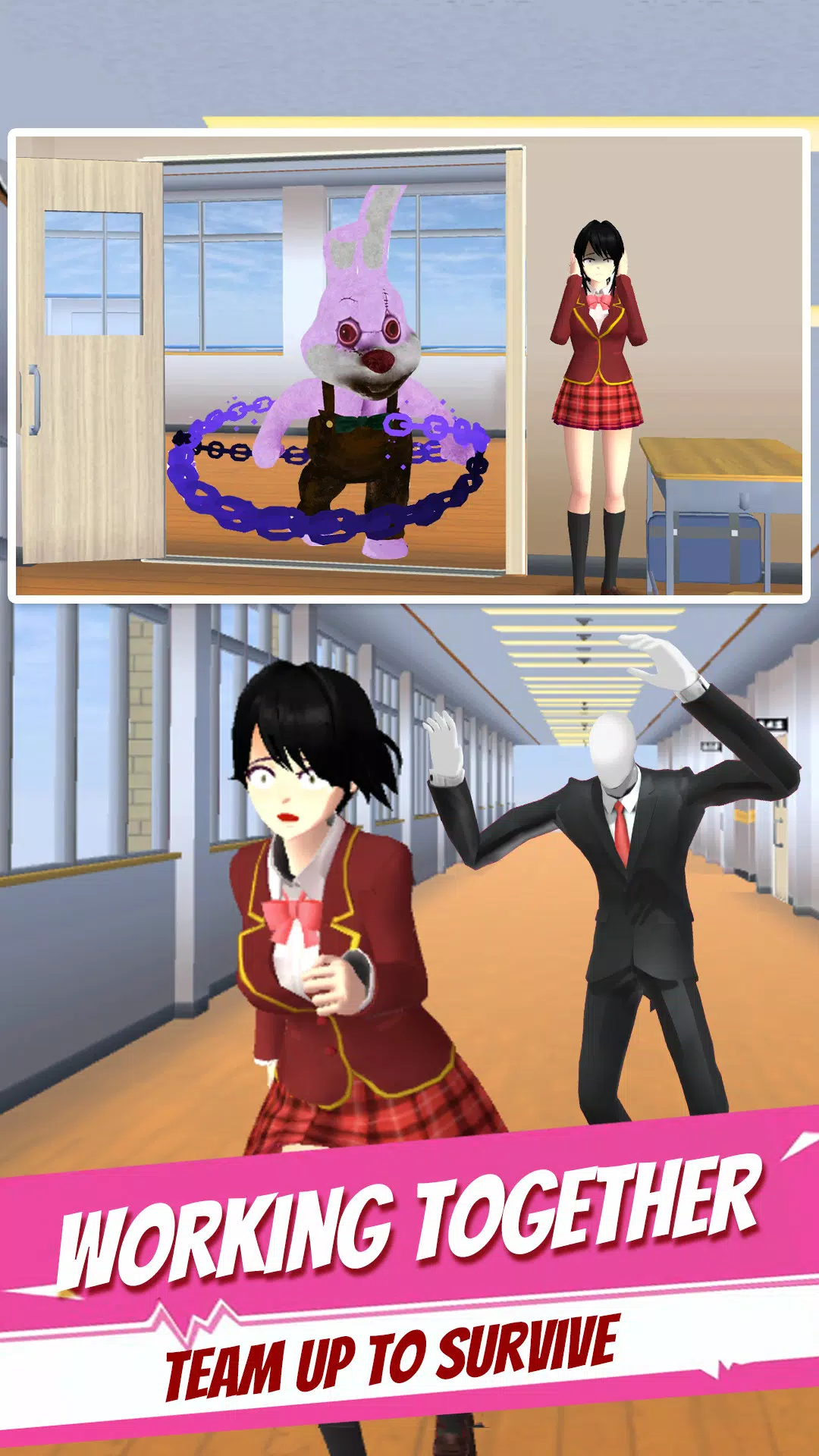 Скачать Anime High School Chase Sim APK Для Android