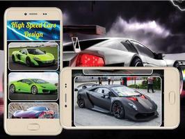 High Speed ​​Car Design Gallery پوسٹر