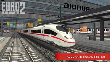 Euro Train Simulator 2: Game syot layar 1