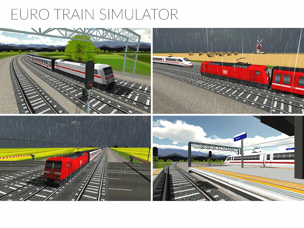 Euro Train Simulator: Game