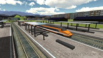 Euro Train Simulator: Game تصوير الشاشة 2