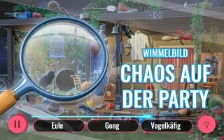 Hausreinigung nach der Party – Suchspiele Plakat