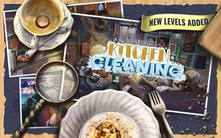 Hidden Objects Kitchen Cleanin پوسٹر