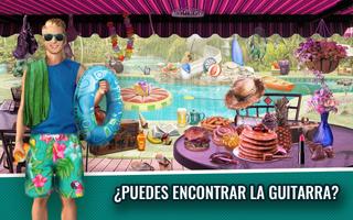 Objetos Ocultos Parque Acuático Juego de Aventuras Poster
