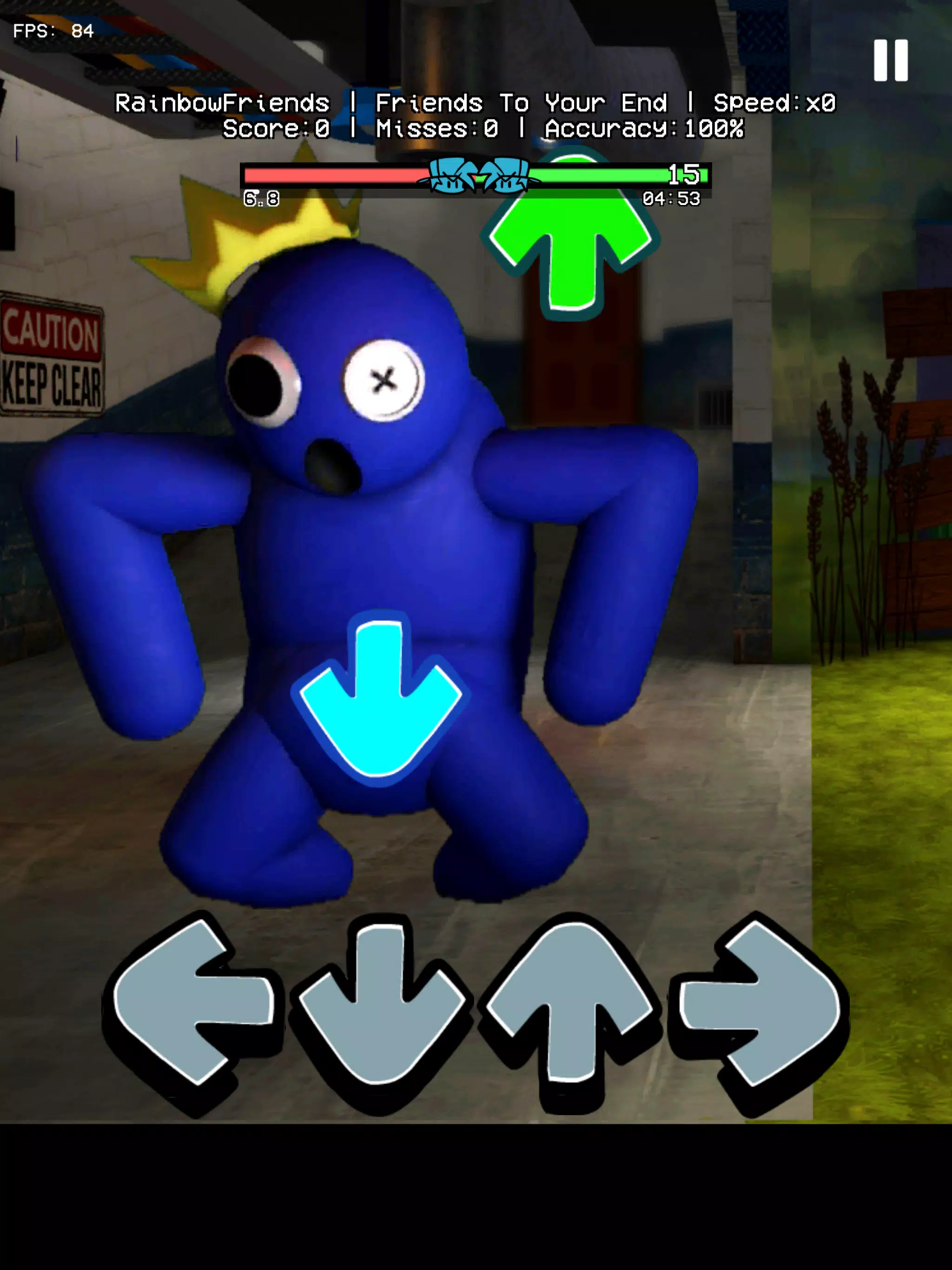 FNF vs Blue V1 Rainbow Friends APK for Android Download