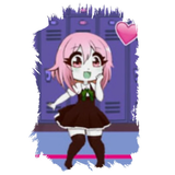 Girl School Open Closed 아이콘
