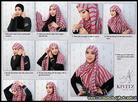 125++ Hijab Fashion Tutorial الملصق
