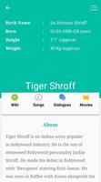 Tiger Shroff تصوير الشاشة 1