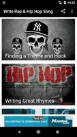 Write Rap & Hip Hop Song plakat