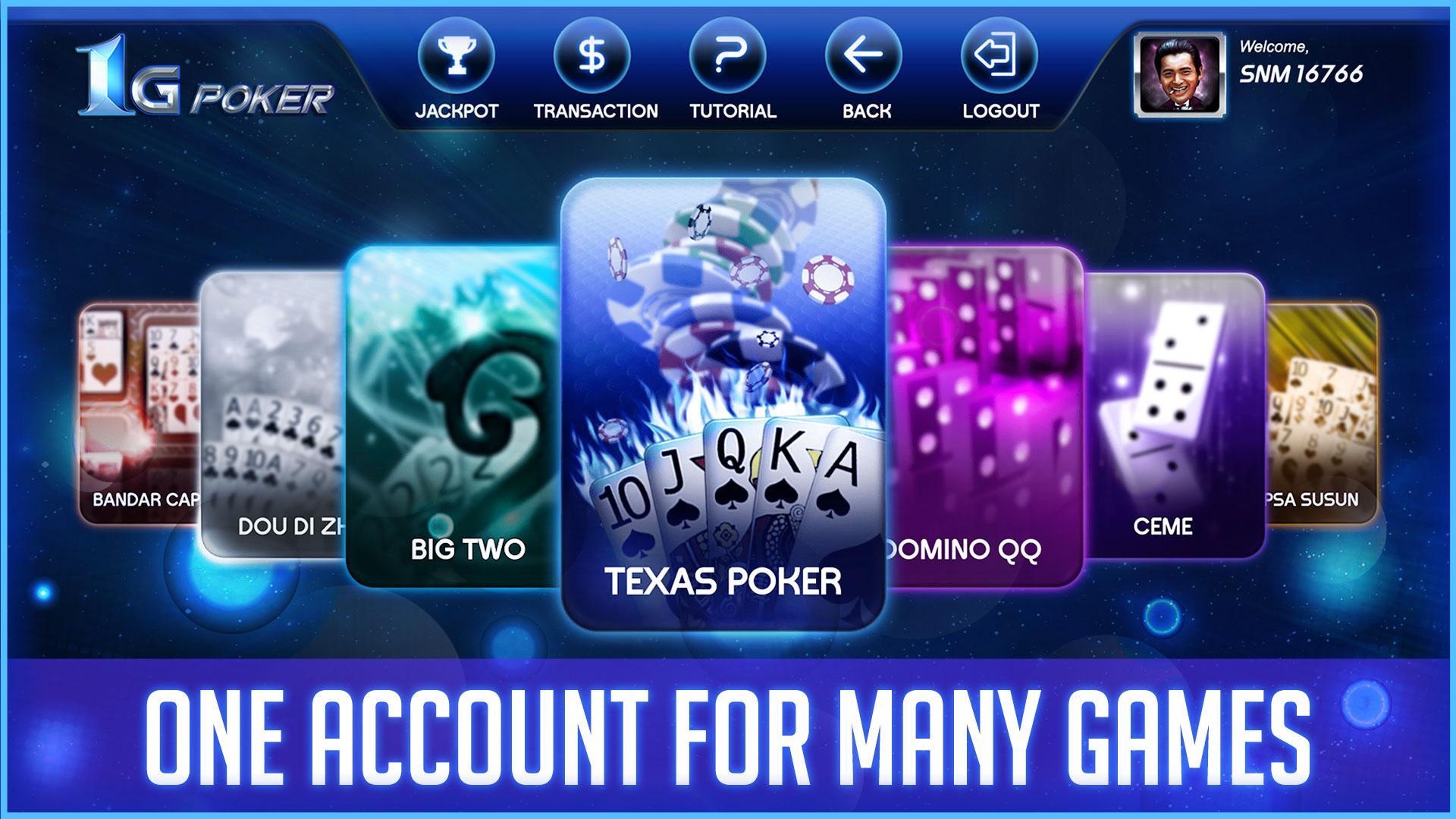 1 Gaming Poker & Domino Qiu Qiu, Ceme Online for Android - APK Download