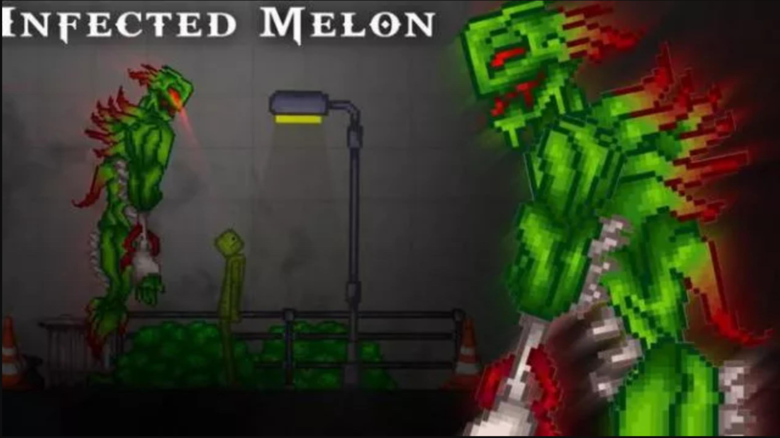 Мелон мод магическая битва. Арбузный человек игра. Моды на Мелон. Melon игра. Мод INFCTD.