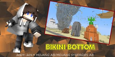 Map Bikini Bottom : MCPE Craft captura de pantalla 1