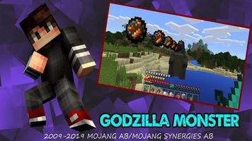 Mod Godzilla: Monster for MCPE captura de pantalla 2