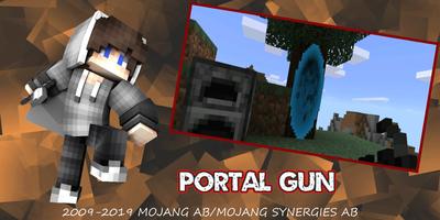 Mod Portal Gun for Minecraft الملصق
