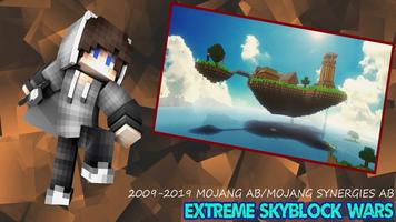 Survival Skyblock Maps MCPE Poster