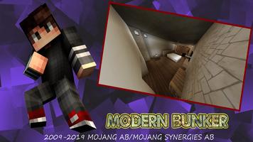 Map Modern Bunker for MCPE capture d'écran 1