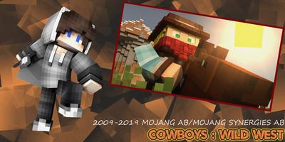 Wild West Map: Horses for MCPE Poster