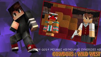 Wild West Map: Horses for MCPE captura de pantalla 2
