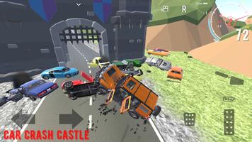 Car Crash Castle Affiche