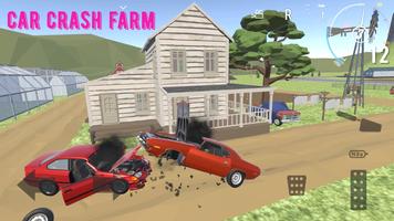 Car Crash Farm Affiche