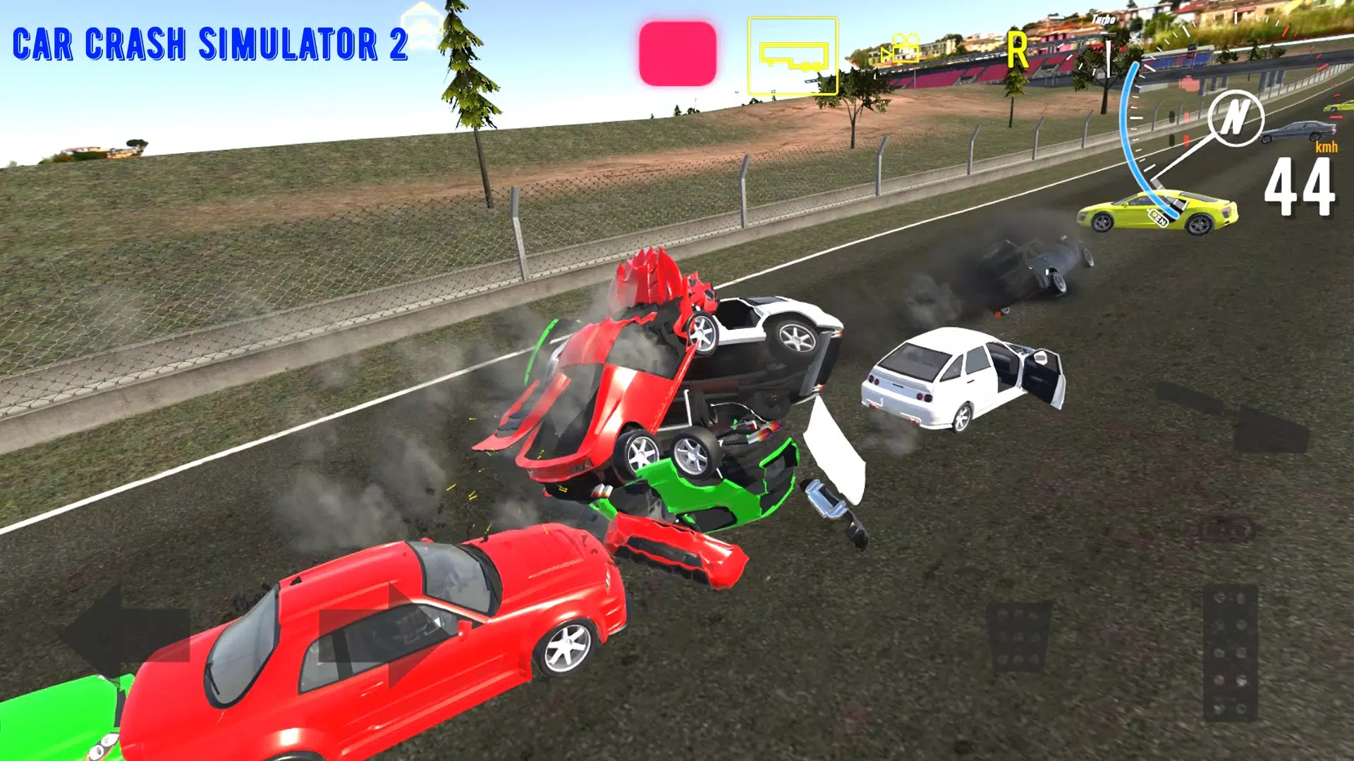 Car Crash Simulator 🕹️ Two Player Games