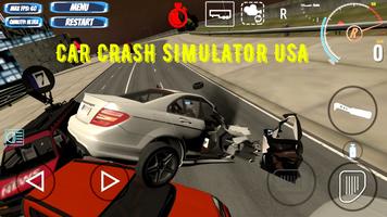 Car Crash Simulator USA Affiche