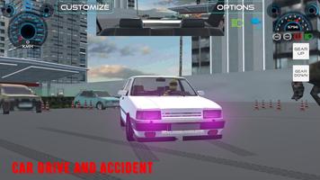 Car Drive And Accident-poster