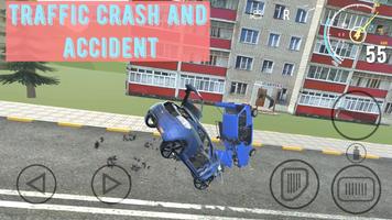 Traffic Crash And Accident Affiche