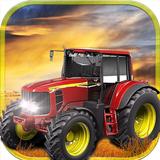 Tractor Trolley Farming Game icon