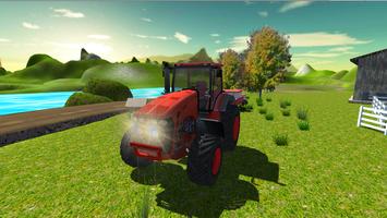Offroad Tractor Trolley Farming Simulator постер
