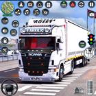 US Truck Game Cargo Truck Sim icône