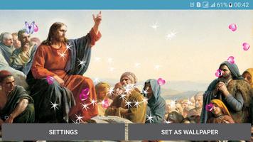 Jesus Live Wallpapers capture d'écran 2
